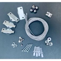 Kit Suspension 4xcâbles (180 Cm) Pour Panneaux LED Panasonic