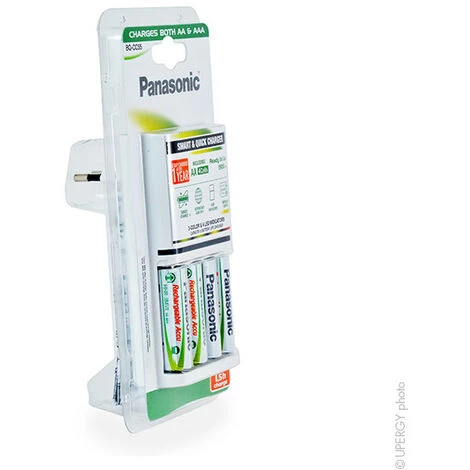 Panasonic - Chargeur Rapide Pour 4AA/4AAA PANASONIC BQ-CC55+ 4AA READY TO USE 5 Panasonic - Chargeur Rapide Pour 4AA/4AAA PANASONIC BQ-CC55+ 4AA READY TO USE – Image 3