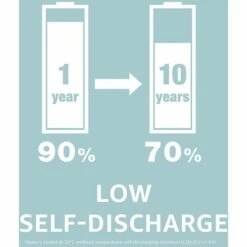 Piles Rechargeables Panasonic Eneloop Lot De 4 Piles AA-LR6 Prêtes à Utiliser -Promos PANASONIC Boutique 12824379 5