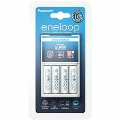 PANASONIC Chargeur De Piles Eneloop BQ-CC51 1900 MAh Avec 4 Piles AA Incluses