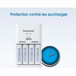 PANASONIC Chargeur De Piles Eneloop BQ-CC51 1900 MAh Avec 4 Piles AA Incluses -Promos PANASONIC Boutique 12873079 4