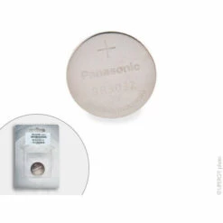 Panasonic - Pile Bouton Lithium Blister BR3032/BN PANASONIC 3V 500mAh