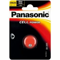 Panasonic Pile Bouton Silver Oxid, 1 Pièce En Blister (SR-626EL/1B)