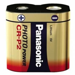 Panasonic Photo Power CR P2, Pile Lithium, 6 V, Pour Appareil Photo (CR-P2L/1BP)