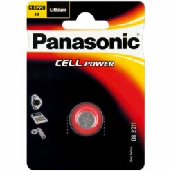 Panasonic CR 1220 - Single-use Battery - Lithium - 3 V - 35 MAh - 12,5 Mm - 12,5 Mm (CR1220L/1BP)