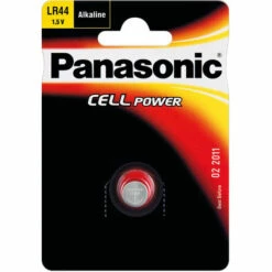 Panasonic LR44 - Single-use Battery - Alcaline - 1,5 V - 105 MAh (LR44L/1BP)