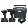 Panasonic EYC231LJ2G - Set Perceuse Visseuse Li-Ion 18V (EY74A3X) & Clé à Choc (EY76A1X) (2x Batterie 5.0Ah) Dans Systainer -Promos PANASONIC Boutique 26479090 1