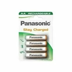Panasonic HHR-3LVE/4BC - Batterie Rechargeable, 1100 MAh, 1,2 V, 50,5 Mm, 14,5 Mm, 29 G, Blanc, 4 Pcs