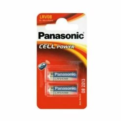 Panasonic LRV08L - Single-use Battery - Alcaline - 12 V - 2 Pièce(s) - 38 MAh - Noir - Jaune (LRV08L/2BE)