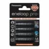 Piles LR6 AA - Eneloop Pro BK-3HCDE PANASONIC - Blister X 4 Rechargeables - NiMh - 1.2V - 2500mAh -Promos PANASONIC Boutique 37823027 1