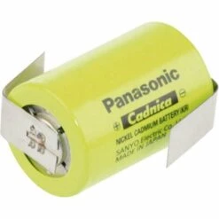 Pile Rechargeable Spéciale 4/5 Sub-C Cosses à Souder En Z NiCd Panasonic Sub-C ZLF 1.2 V 1200 MAh