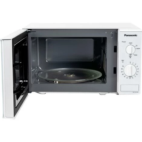 Panasonic Solo Micro-ondes Blanc 800 W 4 Panasonic Solo Micro-ondes Blanc 800 W – Image 2