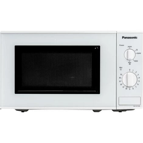 Panasonic Solo Micro-ondes Blanc 800 W 5 Panasonic Solo Micro-ondes Blanc 800 W – Image 3