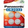 Panasonic Pile Lithium CR2032 3V, 4 Pièces En Blister (CR-2032EL/4B) -Promos PANASONIC Boutique 47298319 1