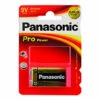 Panasonic Pile Alcaline 9 Volt, Pro Power (Gold Award), 12 Pieces (6LF22PPG/1BP X 12) -Promos PANASONIC Boutique 50711518 1