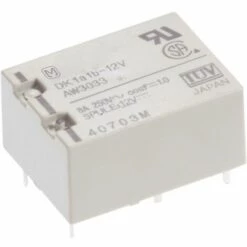 Panasonic DK1A-12V-F Relais Pour Circuits Imprimés 12 V/DC 10 A 1 NO (T) 1 Pc(s)