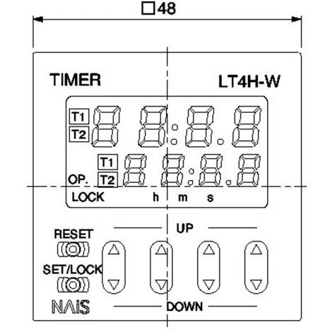 Relais Temporisé LT4HW24SJ Panasonic Multifonction 12 V/DC, 24 V/DC 1 Pc(s) Plage Temporelle: 0.01 S - 9999 H 1 Inverse 5 Relais Temporisé LT4HW24SJ Panasonic Multifonction 12 V/DC, 24 V/DC 1 Pc(s) Plage Temporelle: 0.01 S - 9999 H 1 Inverse – Image 3