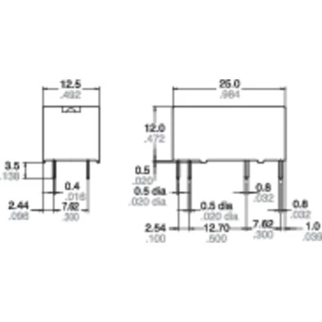 Panasonic DE1A5 Relais Pour Circuits Imprimés 5 V/DC 10 A 1 NO (T) 1 Pc(s) 5 Panasonic DE1A5 Relais Pour Circuits Imprimés 5 V/DC 10 A 1 NO (T) 1 Pc(s) – Image 3