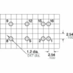 Panasonic DSP2APS Support Relais Adapté Pour Série (relais): Panasonic Série DSP (L X L X H) 11 X 23 X 17 Mm 1 Pc(s) -Promos PANASONIC Boutique 5127588 3