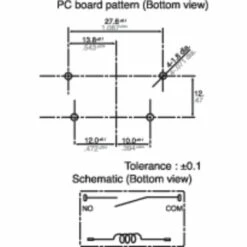 Panasonic ALF1P05 Relais Pour Circuits Imprimés 5 V/DC 25 A 1 NO (T) 1 Pc(s) -Promos PANASONIC Boutique 5127599 3