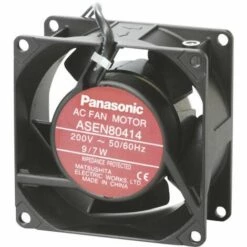 Panasonic ASEN804569 Ventilateur Axial 230 V/AC 54 M³/h (L X L X H) 80 X 80 X 38 Mm - Noir
