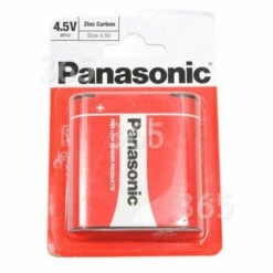 BATTERIE 3R12R ZINC (SÉRIE ROUGE) 4.5 VOL - PANASONIC