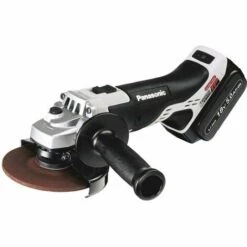 PANASONIC 14.4V / 18V Angle Sans Fil Grinder EY46A2LJ2G32 | 2x Batterie 18V / 5,0h Et Chargeur | Systainer