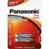 Panasonic Pro Power LR 03PPG - Batterie 2 X AAA-Typ - Battery (LR03PPG/2BP) -Promos PANASONIC Boutique 60500830 1