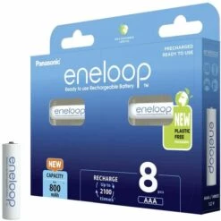 Panasonic Eneloop HR03 Pile Rechargeable LR3 (AAA) NiMH 800 MAh 1.2 V 8 Pc(s) 9 Panasonic Eneloop HR03 Pile Rechargeable LR3 (AAA) NiMH 800 MAh 1.2 V 8 Pc(s) -Promos PANASONIC Boutique 60569533 4