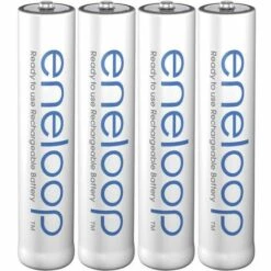 Panasonic Eneloop HR03 Pile Rechargeable LR3 (AAA) NiMH 800 MAh 1.2 V 4 Pc(s)
