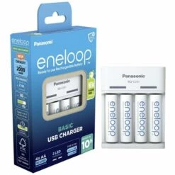 Panasonic BQ-CC61 + Eneloop AA Chargeur De Piles Rondes NiMH LR03 (AAA), LR6 (AA) -Promos PANASONIC Boutique 60804030 3
