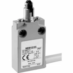 Panasonic MEM1G14ZD MEM1G14ZD Interrupteur De Fin De Course 24 V 5 A Poussoir à Galet Transversal IP67 1 Pc(s) - Gris