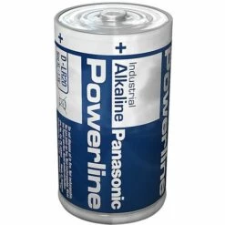 Piles Alcalines Powerline Panasonic D-LR20