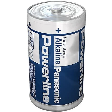 Piles Alcalines Powerline Panasonic C-LR14 3 Piles Alcalines Powerline Panasonic C-LR14