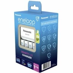 Chargeur De Piles Rondes NiMH Avec Accus Panasonic Smart & Quick BQ-CC55 +4x Eneloop AA -Promos PANASONIC Boutique 65509663 4