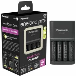 Chargeur De Bloc De Batterie NiMH Avec Accus Panasonic Smart & Quick BQ-CC55 +4x Eneloop Pro AA -Promos PANASONIC Boutique 65509665 3