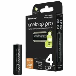 Pile Rechargeable LR6 (AA) NiMH Panasonic Eneloop Pro HR06 2500 MAh 1.2 V 4 Pc(s) -Promos PANASONIC Boutique 65613351 4