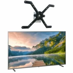 Pack PANASONIC TV LED 58" 146cm Téléviseur 4K + ERARD Support Mural Inclinable - Noir
