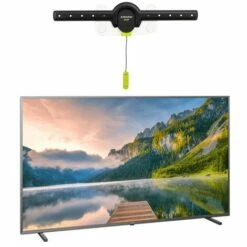 Pack PANASONIC TV LED 58" 146cm Téléviseur 4K + ERARD Support Mural Fixe - Noir