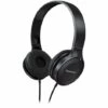 Panasonic Casque Stéréo RP-HF100E-K I HP 30mm Aimant Neodyme Modèle Pliable Coussinets Souples Noir - Version Française (RP-HF100E-K) -Promos PANASONIC Boutique 72171199 1