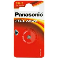 PANASONIC Pile Bouton SR616 Oxyde D'argent