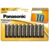 PANASONIC 10 Piles AA LR06 Alkaline Power -Promos PANASONIC Boutique 8900316 1